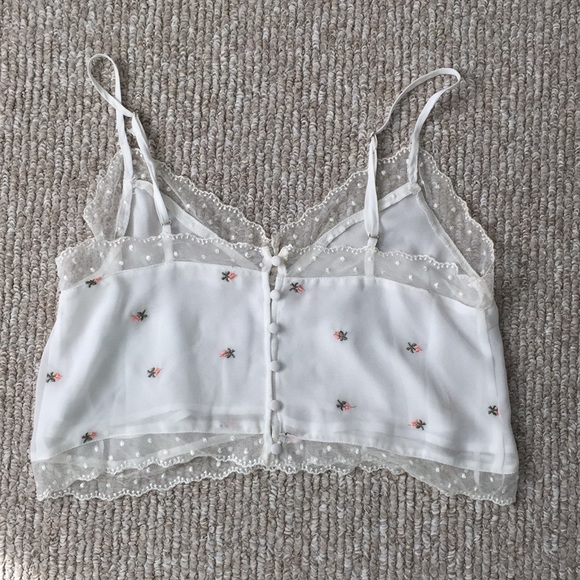 Honey Punch embroidered lace tank - Picture 2 of 3